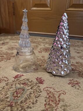 Silver and Clear Holiday Tree Decor Set - Home Holiday